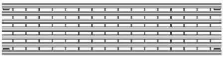 Galvanised Longitudinal Grate
