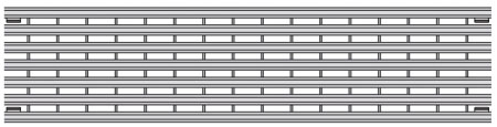 Galvanised Longitudinal Grate