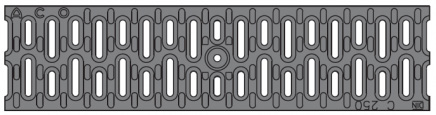 plastic slotted removable grate